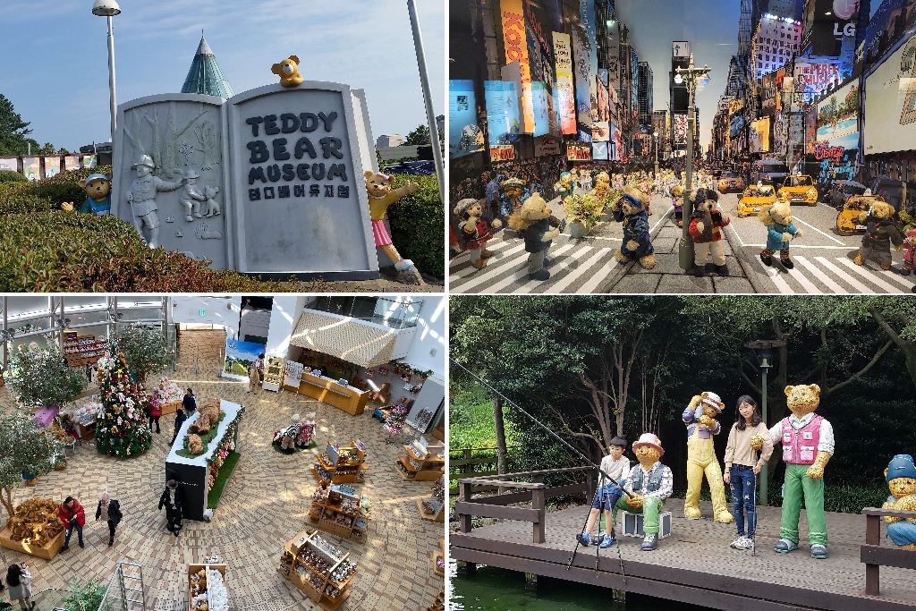 teddy bear museum di jeju korea