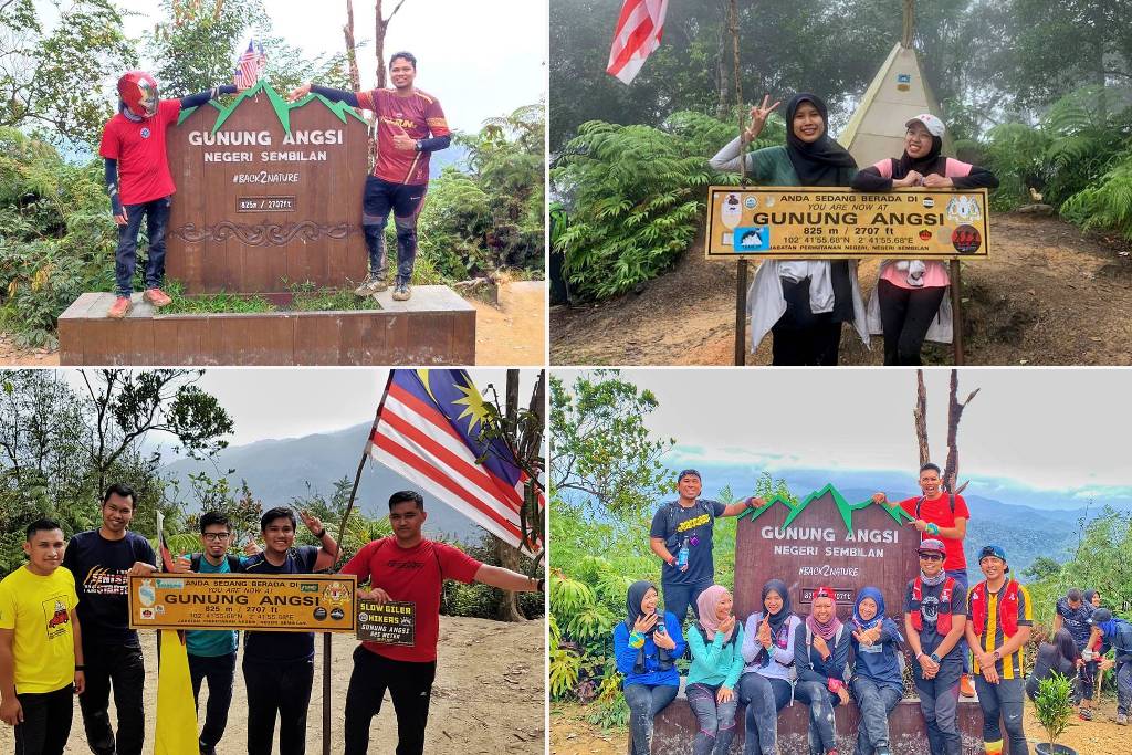 tempat menarik kuala pilah: Gunung Angsi