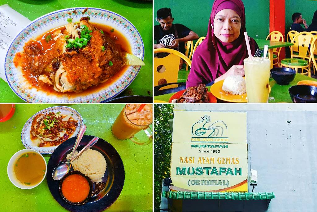 tempat menarik di tampin: Nasi Ayam Gemas Mustafah