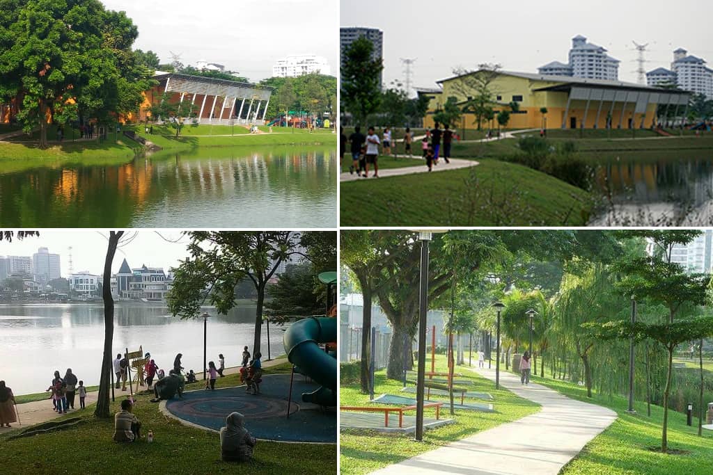 Taman Tasik Hilir di Ampang
