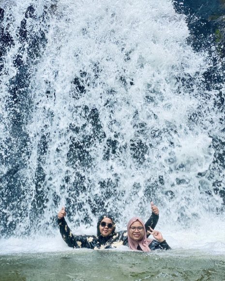 mandi manda di air terjun serendah hulu selangor