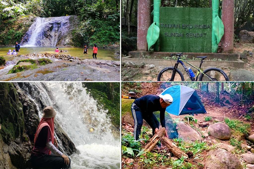 aktiviti di sungai sendat