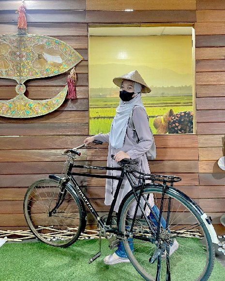 ootd di galeri padi sekinchan