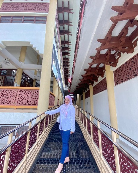 ootd di masjid beijing