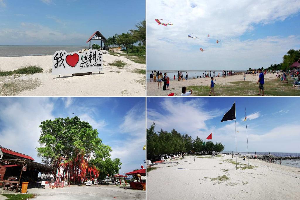 pantai redang sekinchan yang cantik