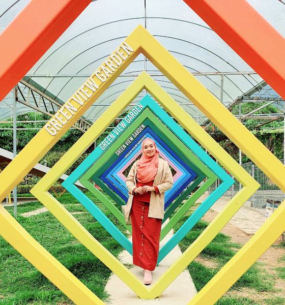ootd di green garden cameron highland 1