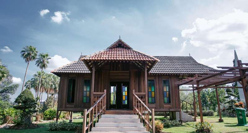 rumah johor di taman botani putrajaya
