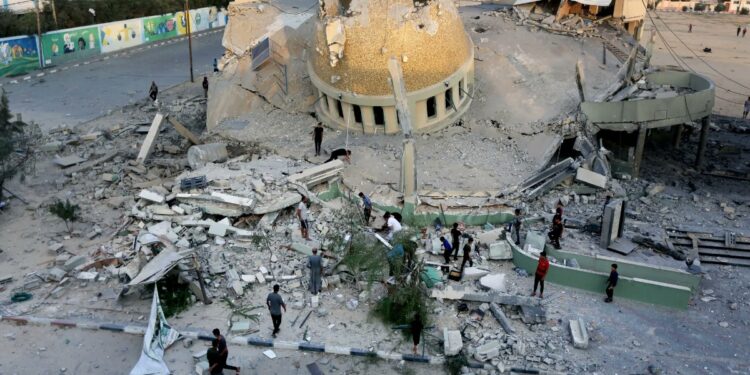 Habis Hancur Musnah Masjid Malaysia Yang Dibina Di Gaza