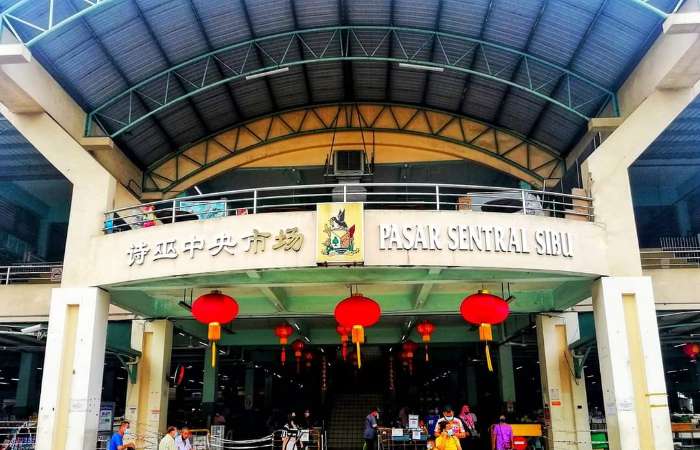 pasar sentral sibu
