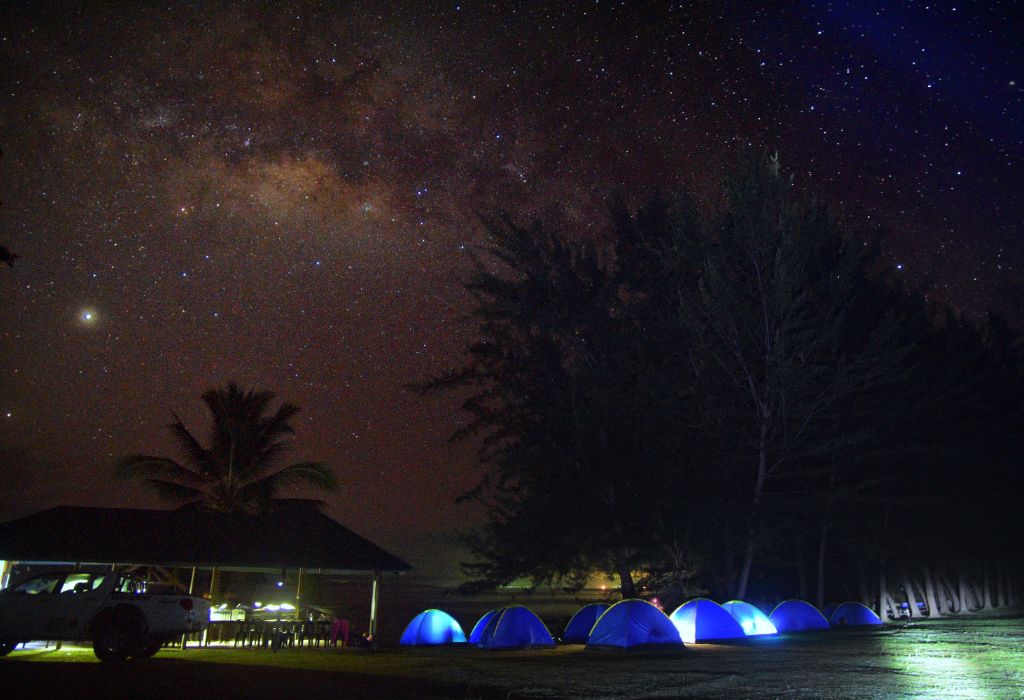 tempat camping di lahad datu