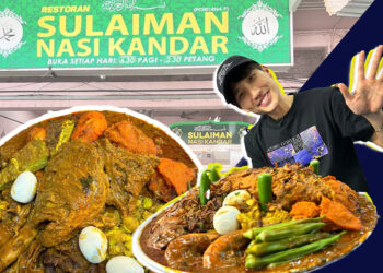 Lelaki Singapura Pecah Rekod Makan Nasi Kandar RM300, Habiskan Nasi Dalam Tempoh 2 Jam Secara Solo