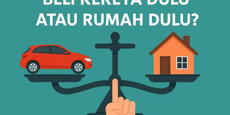 Beli Kereta Dulu Atau Rumah Dulu?